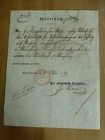 Solothurn, Quittung Nr. 207, 1849