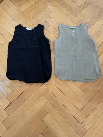 Stephens Brothers, 2 canotte lino, Made in England!