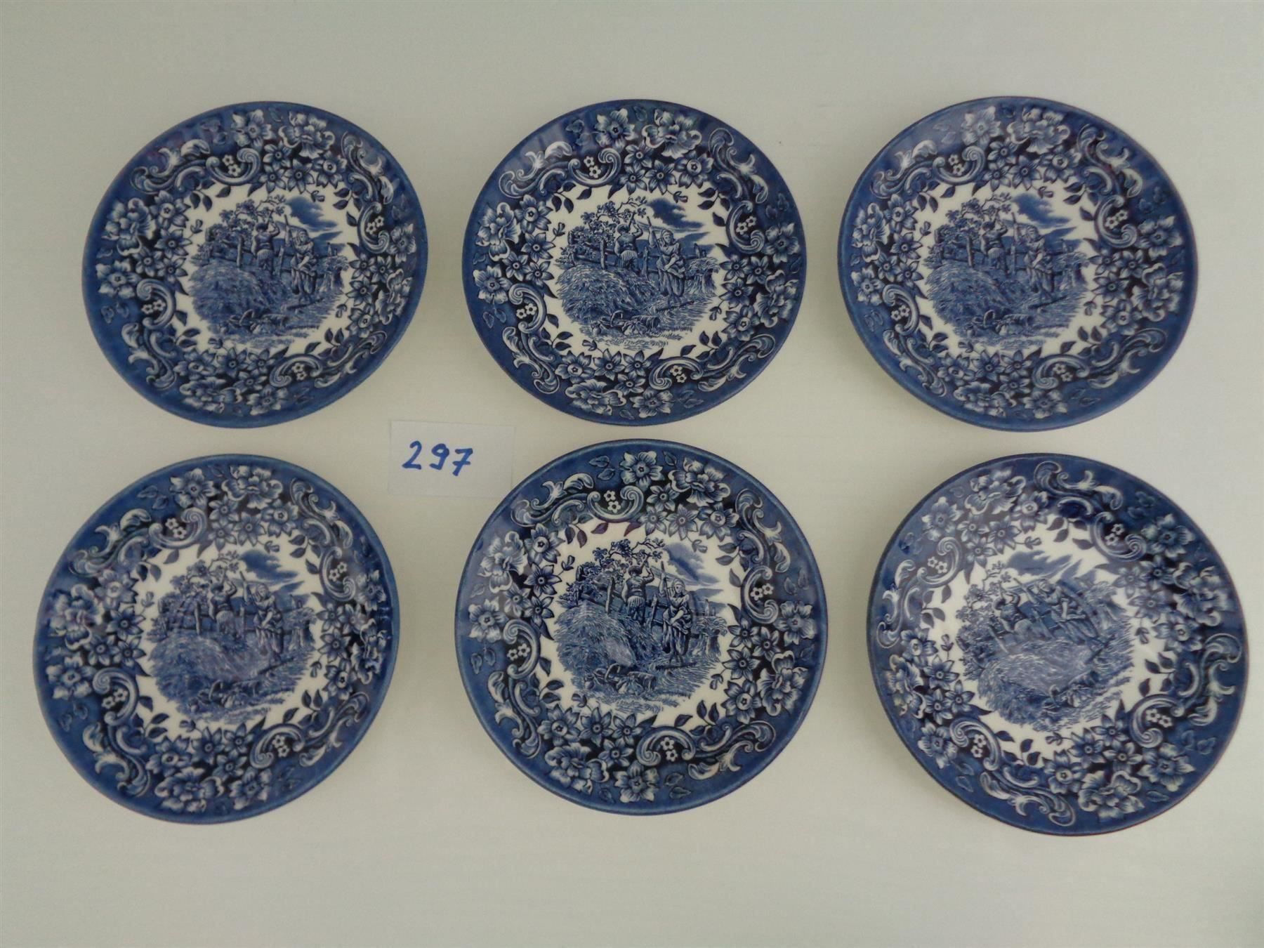Tazze: 6 Tassen-Unterteller  Ironstone England – Usato da Chur venduto da omonia 1