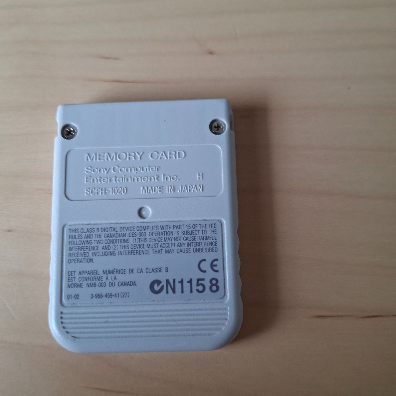 Speicherkarten: Original Sony PlayStation Memory Card – Gebraucht aus Ipsach von Wildlifecolors 1