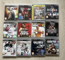 Lot de 12 jeux vidéo pour console PlayStation 3 PS3