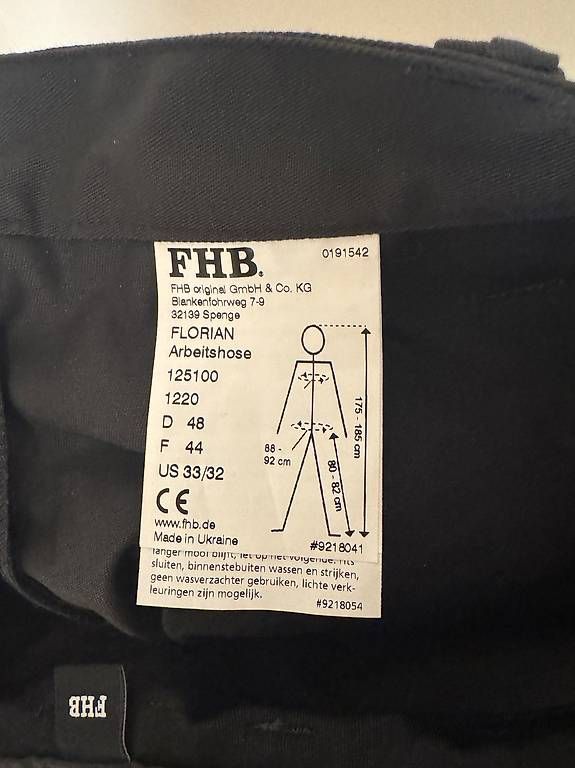 Pantaloni: Neue FHB Hose – Usato da Hittnau venduto da bgo_jx2n 2