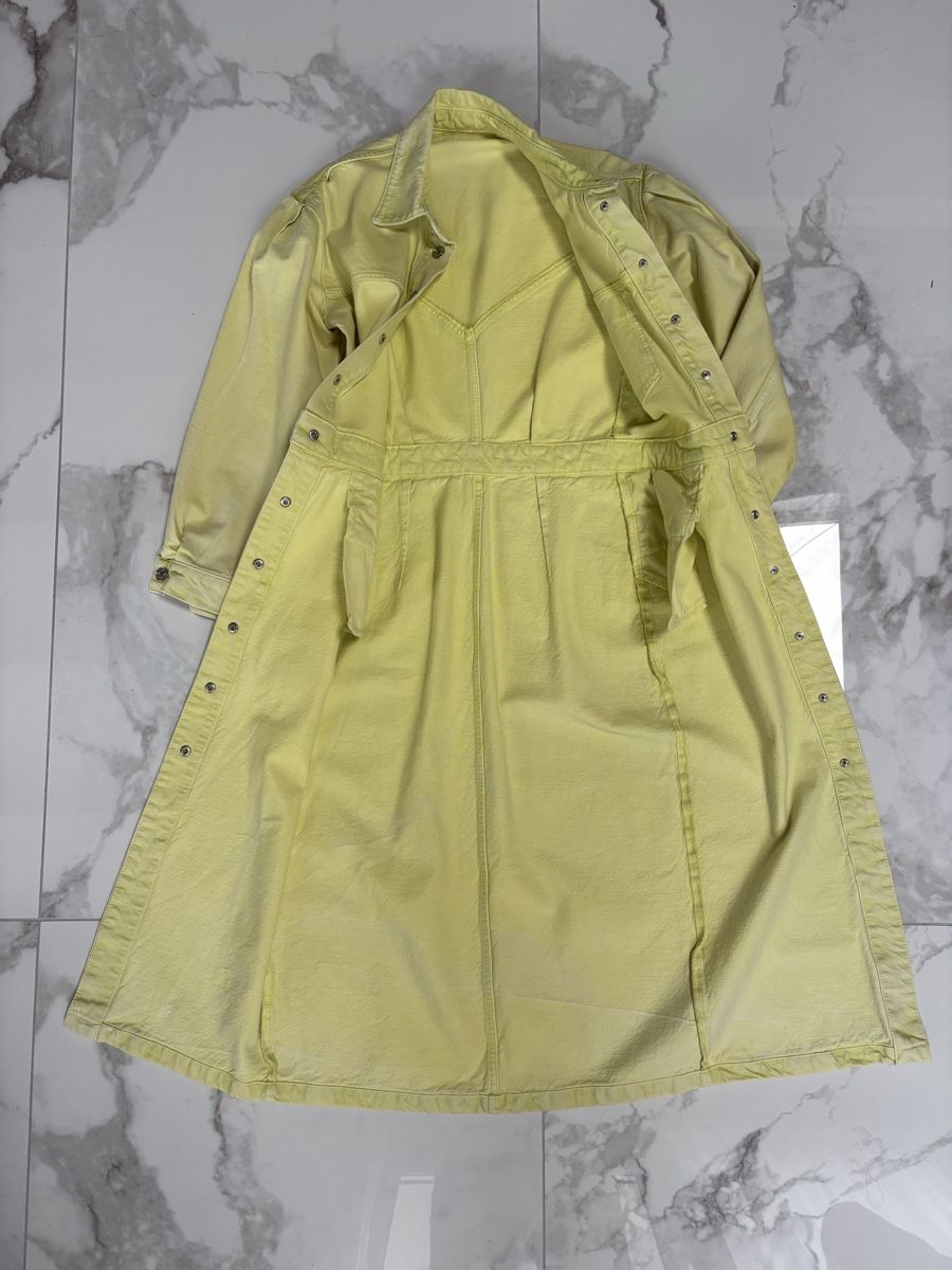 Cappotti: Jeansmantel / Kleid gelb Gr. S – Usato da Estavayer-le-Lac venduto da Mimmy02 2