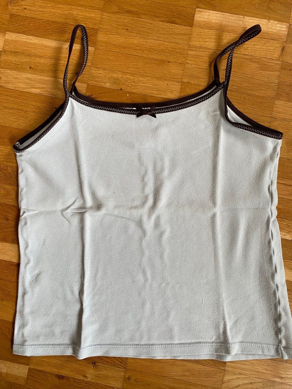 Camicette, T-shirt & Top: Top Mädchen Stretch Hellblau Gr.158-164 – Usato da Kastanienbaum venduto da Muenchnerkindl1
