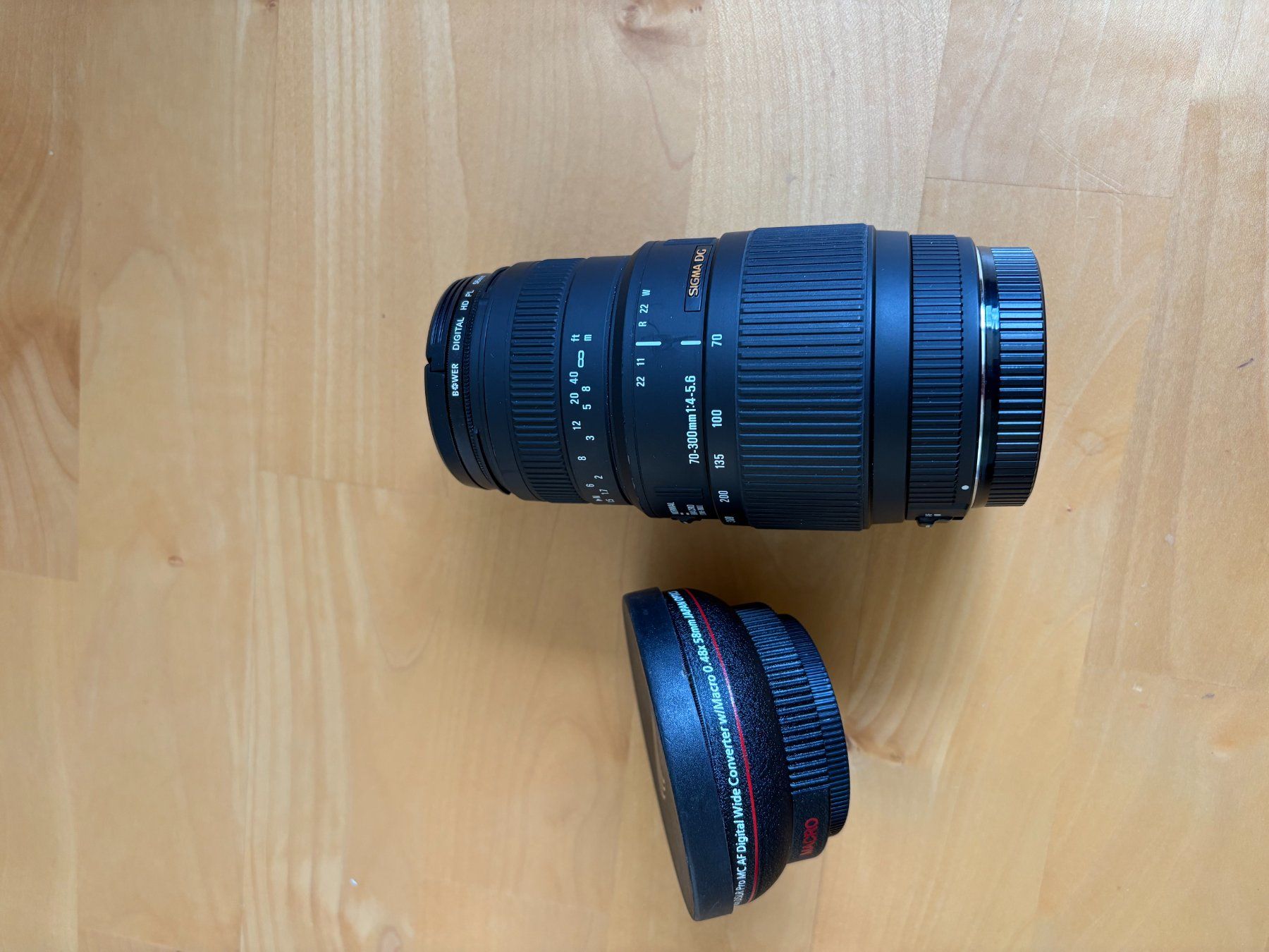 Sigma Objektive: Sigma Objektiv 70-300mm + Macro Objektiv + Tasche – Gebraucht aus Itingen von MrLuc 3