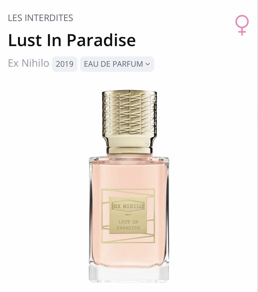 Ex Nihilo Profumi & Eau de Toilette: Ex Nihilo Lust In Paradise Abfüllung 1.5ml – Usato da Meierskappel venduto da Philium