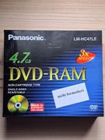 Panasonic DVD-RAM 4.7GB LM-HC47LE 3x Speed, 5er Pack, Neu...