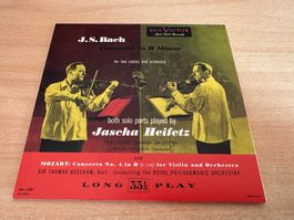 Bach / Jascha Heifetz, RCA Victo - Concerto No. 4 In D K.218