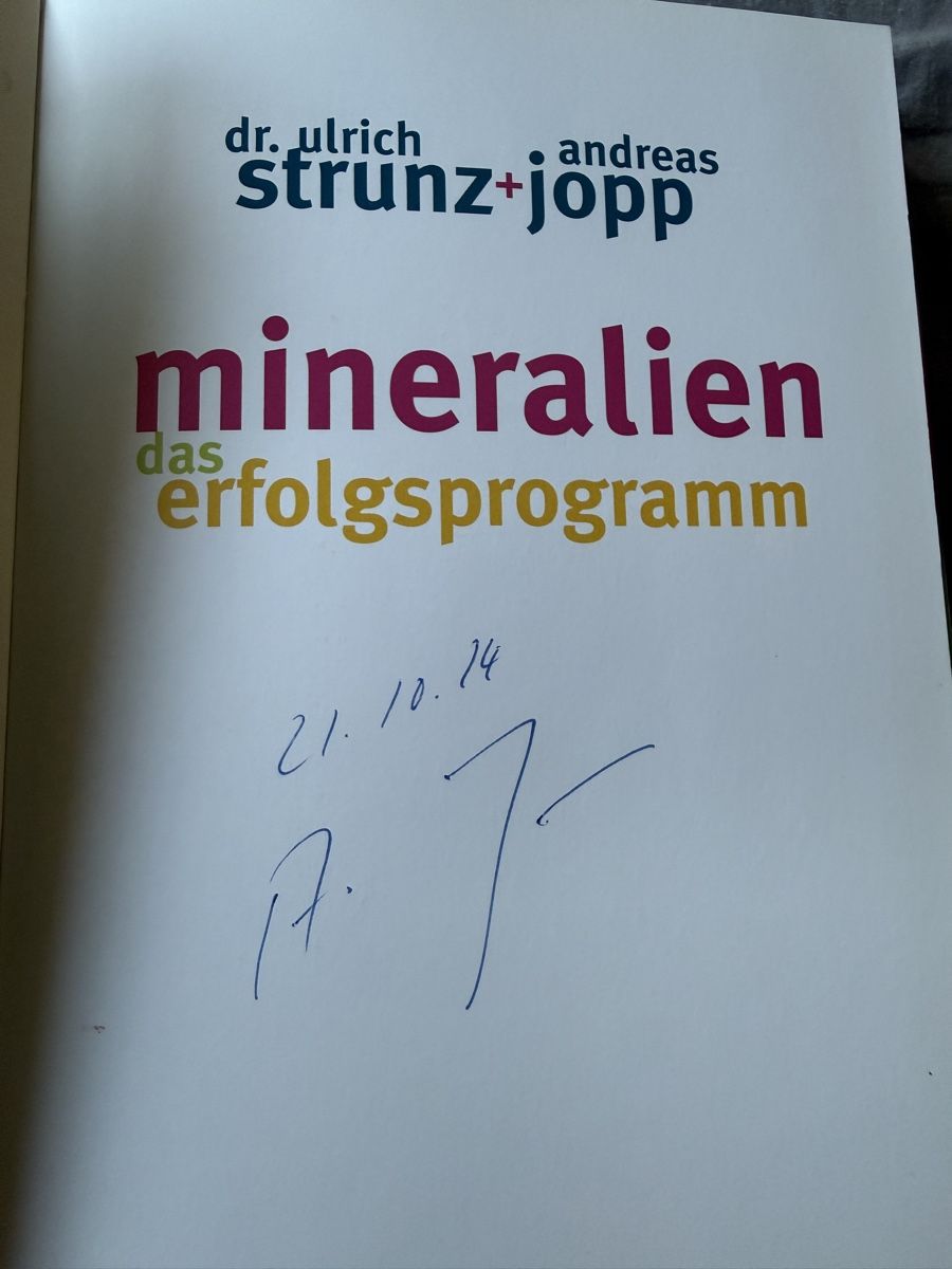 Libri: Das Mineralien ErfolgsProgramm Buch gebraucht – Usato da Basel venduto da Cora3 3
