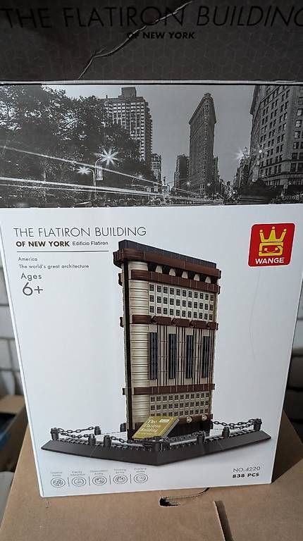 Giocattoli: WANGE Architektur-Set: The Flatiron Building – Usato da Muri AG venduto da Wedix
