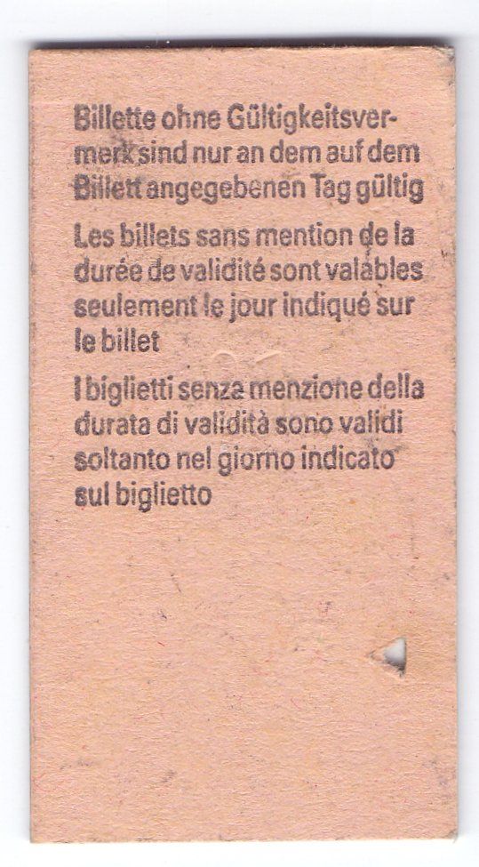 Biglietti: Billette Basel SBB - Rheinfelden – Usato da Langenthal venduto da Sammlungs_aus 1