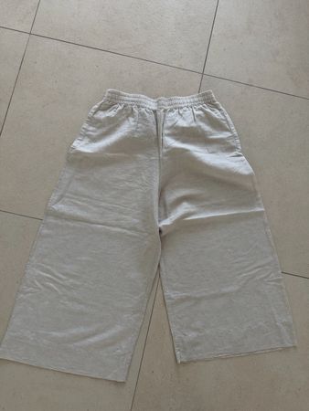 COS culotte Hose aus Leinen Gr 38 wie NEU