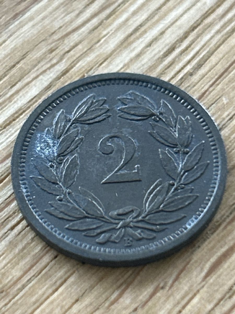 Tutti le monete: 2 Rappen 1944 – Usato da Sattel venduto da usch6417 1