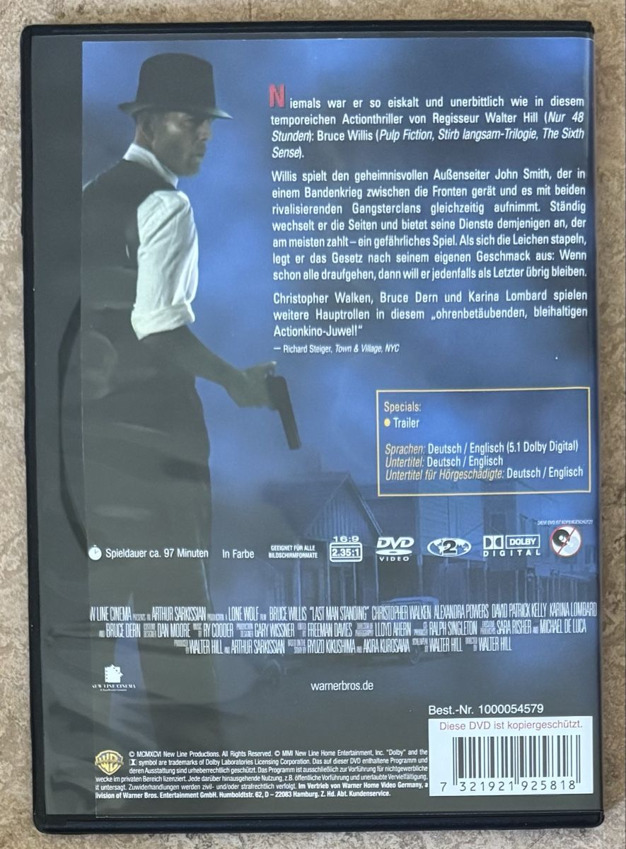 Alle DVDs: LAST MAN STANDING  – Neu (gemäss Beschreibung) aus Dietikon von AndreaSch01 1