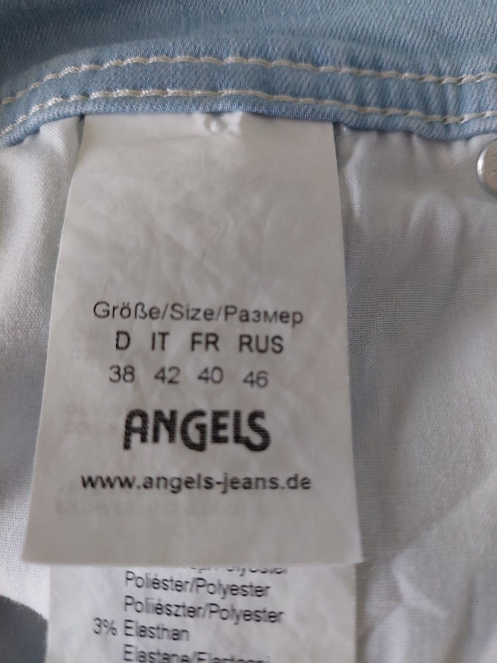 Angels Jeans: Angels Jeans 'Ornella' - Grösse 38 – Nuovo (secondo la descrizione) da Gwatt (Thun) venduto da dyno88 3