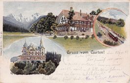 Gruss vom Gurten! gelaufen 1901