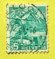 Nr.202 Pilatus GESTEMPELT Landschaften 1939 