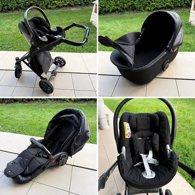 Kinderwagen: Kinderwagen Komplettset – Gebraucht aus Mels von kokusnussler