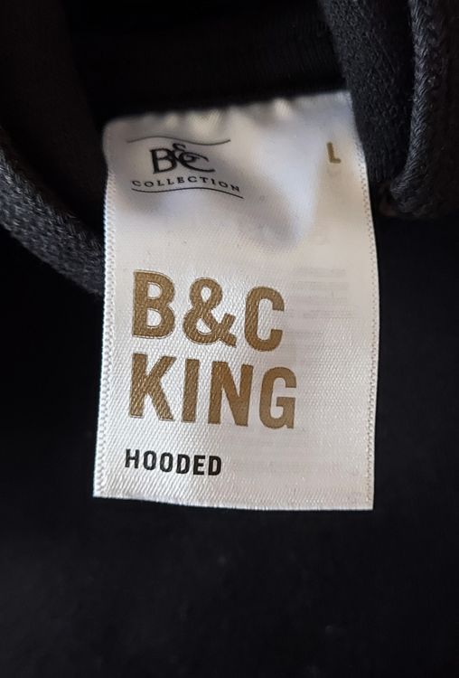 Pulls & Sweat-shirts: Neuer B&C King Hoodie Gr. L schwarz – Neuf avec emballage d'origine à Basel par Mazzo84 3