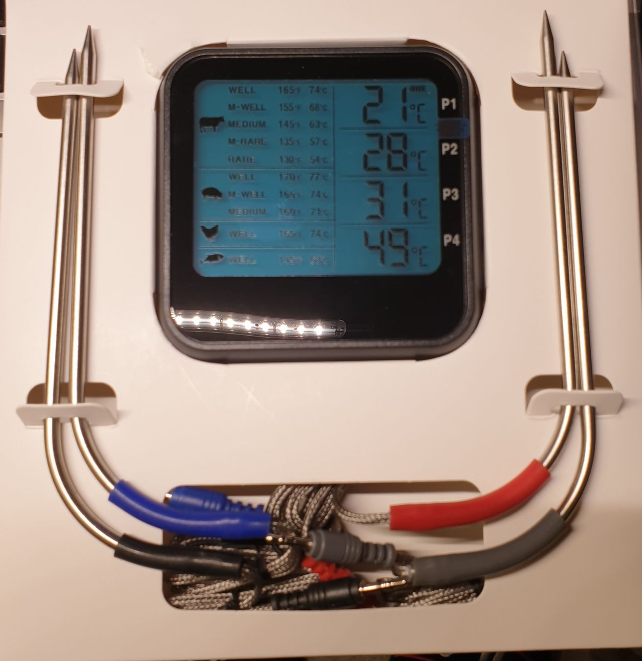 Altro per la casa: Grill Thermometer mit 4 Sonden Fabrikneu – Nuovo e nell'imballaggio originale da Horw venduto da Arta20000 1