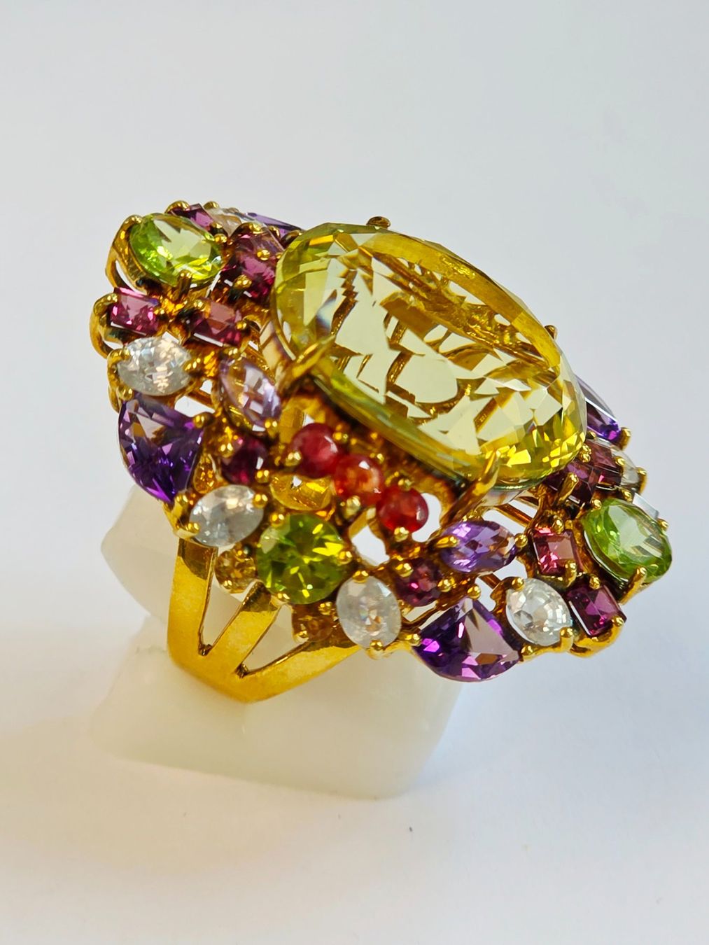 Sonstiger Schmuck: Set Ring Ohrringe Gelb Edelsteine Neu – Neu (gemäss Beschreibung) aus Zürich von ben_mn5h 3