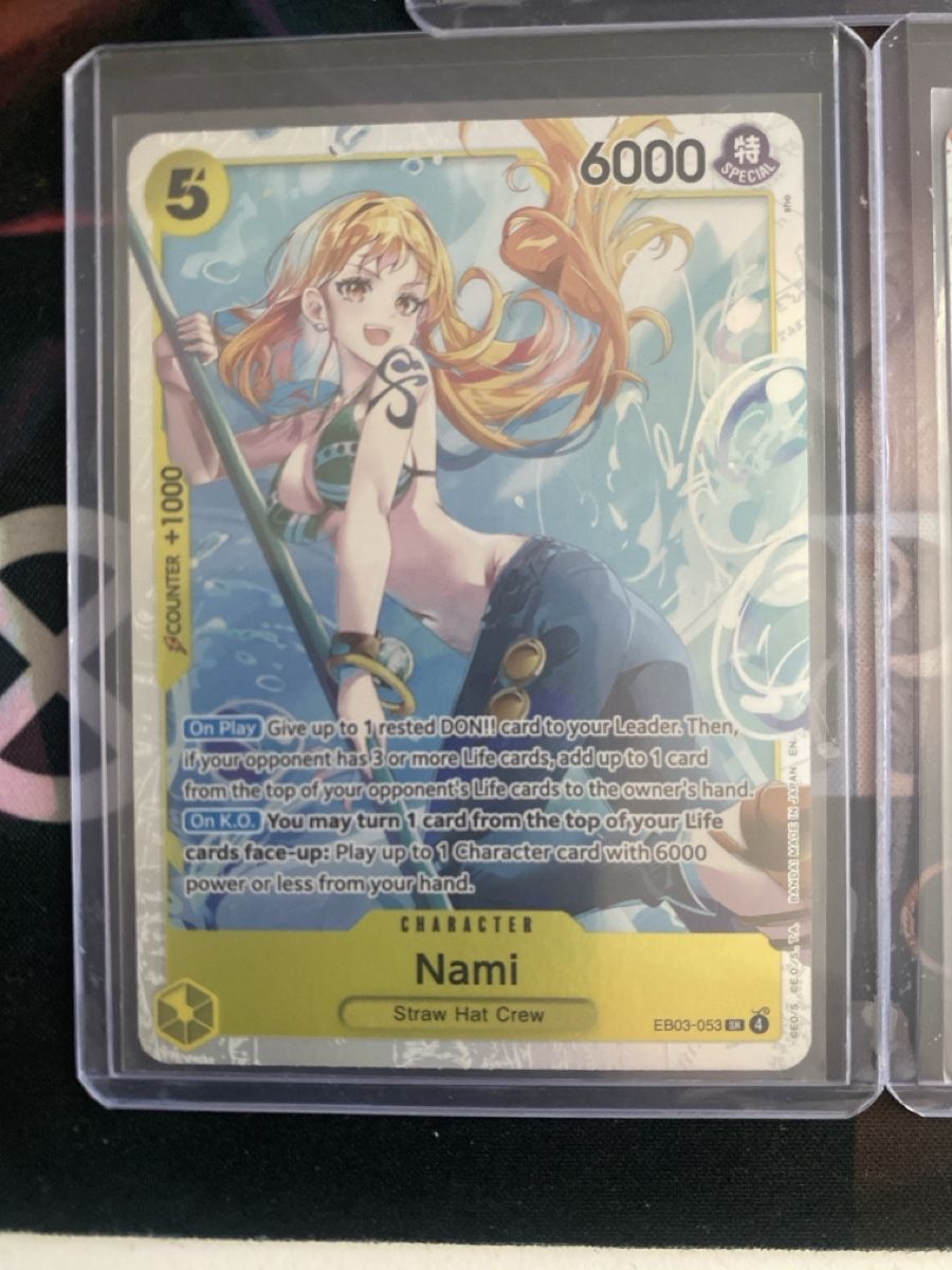 Bandai Carte collezionabili: One Piece Karten Set Uta, Nami, Nico Robin – Nuovo (secondo la descrizione) da Jegenstorf venduto da amor87 3
