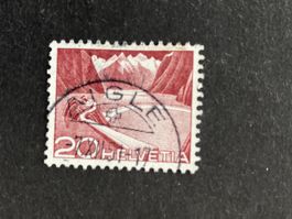 Schweiz 1951 Grimsel 20 Vollstempel AIGLE 7.XII.51