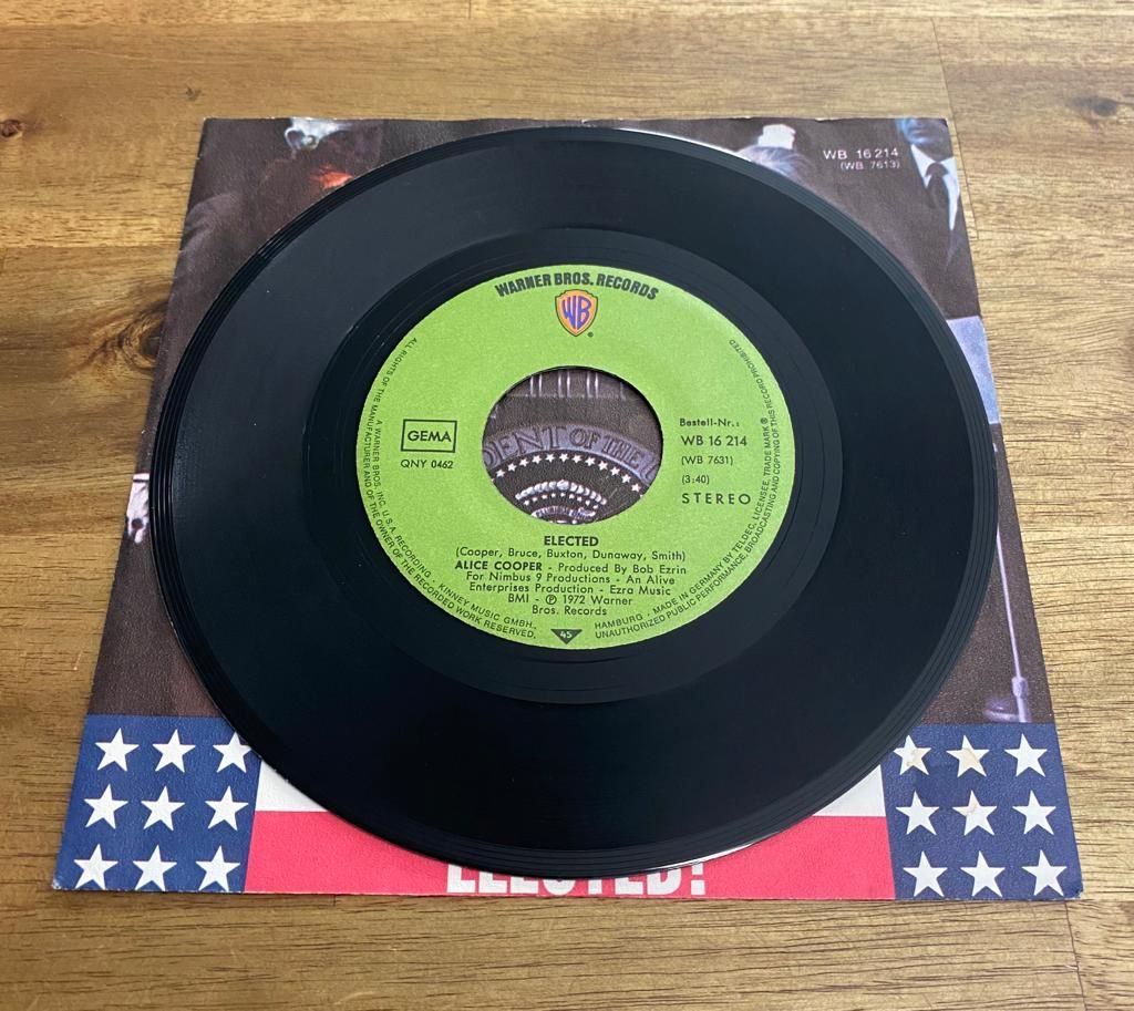 Dischi in vinile: ALICE COOPER  ELECTED Vinyl Single 1973 – Usato da Belp venduto da B7L0 2
