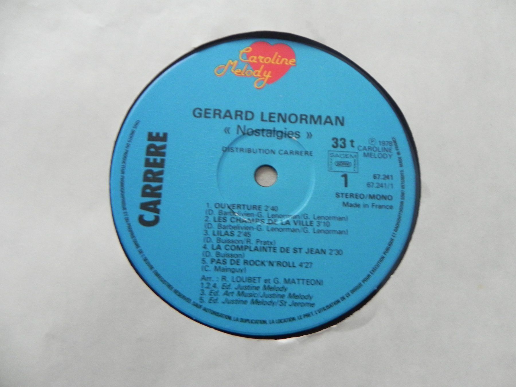 Dischi in vinile: Doppel LP Chanson Gérard Lenormann – Usato da Siebnen venduto da krimsie 5