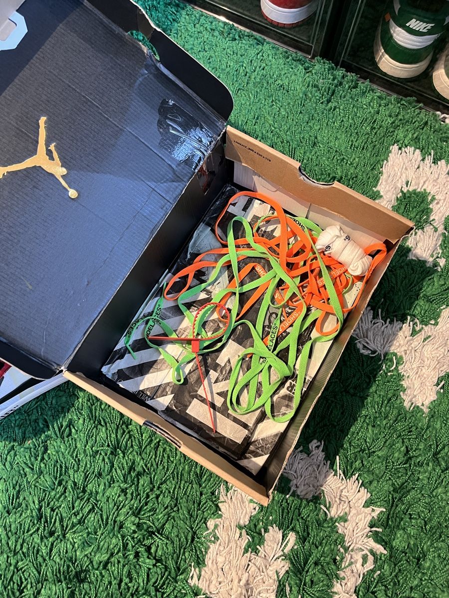 Off-White Scarpe da uomo: Jordan 1 Off-White Chicago – Usato da Genève venduto da 3M_JR 6