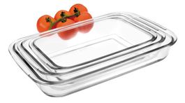 Ibili Gratinform Auflauf Backform Set (3-teilig) Perfekt