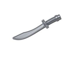 LEGO Weapon - 10x Flat Silver Sword / Saber - 25111 - NEW