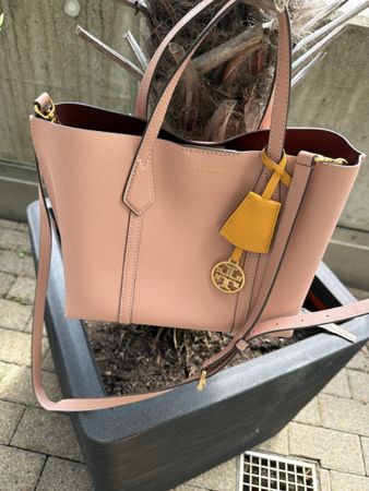 Tory Burch Perry Small Satchel Pink Moon