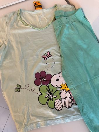 Süsser Snoopy Sommer Pyjama, Grösse 32 - 34, Top Zustand!