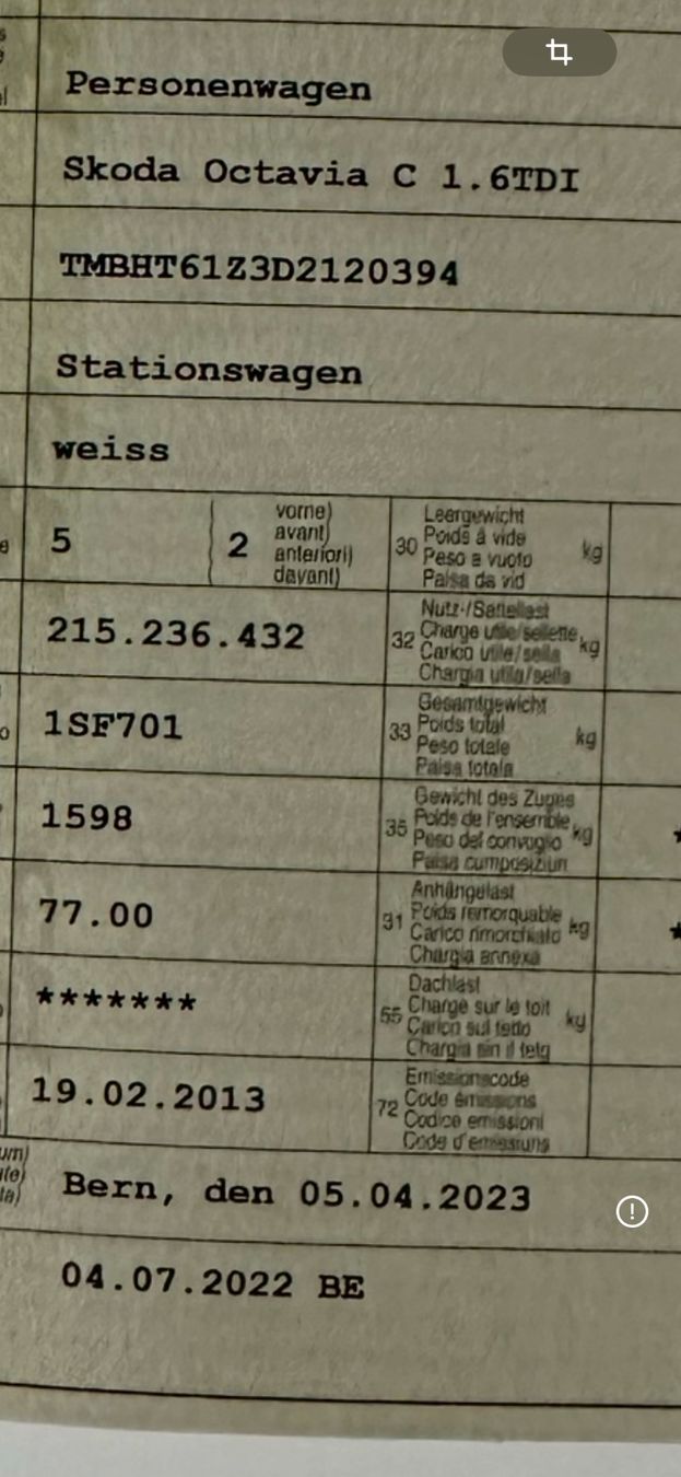 Skoda Automobili: Skoda Octavia – Usato da Bern venduto da AliceHo 7