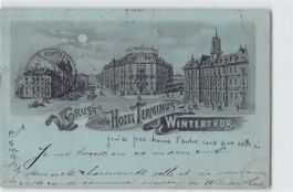 GRUSS vom TERMINUS Winterthur 1899