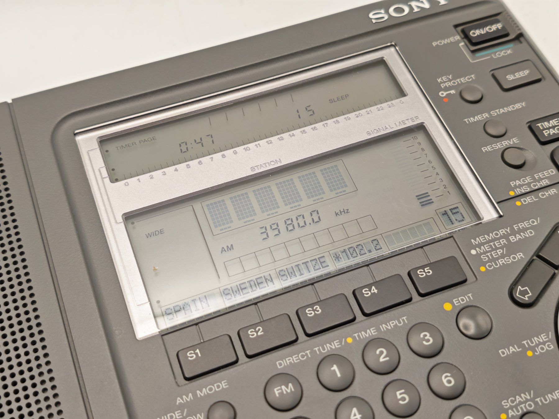 Sony Radios: Sony Weltempfänger ICF-SW77 – Defekt aus Thun von Kankii 5