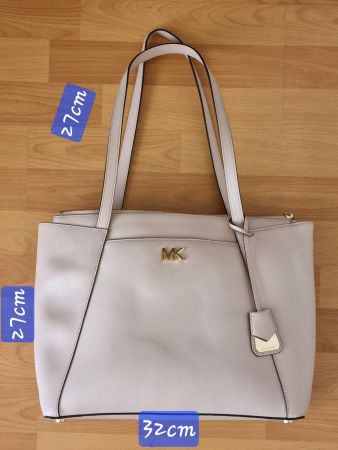 Michael Kors Leder Handtasche in Zartrosa, Top Zustand