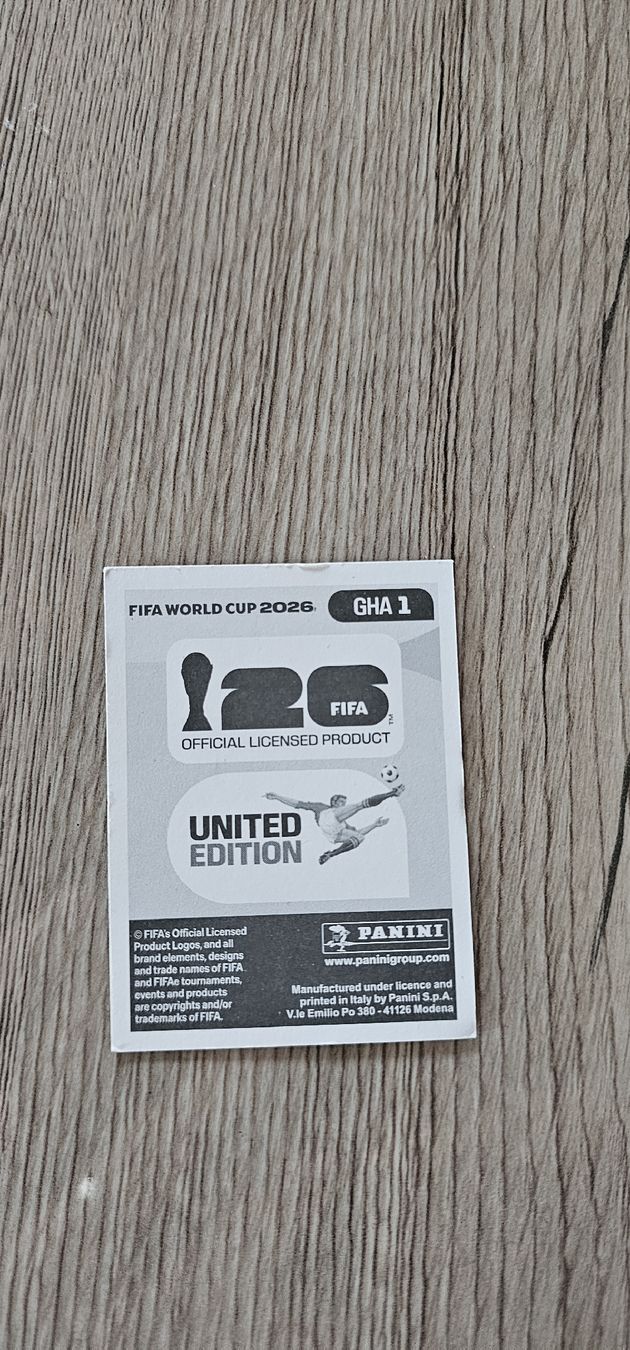 Panini Cartes à collectionner: Fifa World Cup Panini GHA 1 – Neuf avec emballage d'origine à Biel VS par volcom8702 1