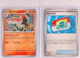 ab 1 Shinji Kanda Pokemon Talonflame Poké Pad ENG Karten!