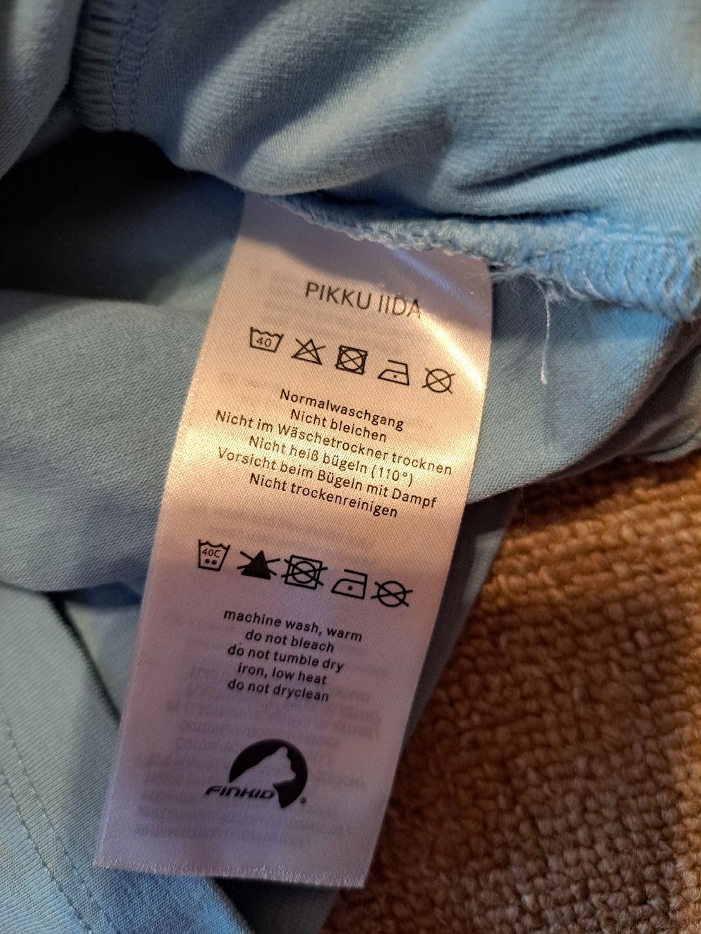 Finkid Kleider & Röcke: Neu Finkid Kleid 80/90 hellblau – Neu und originalverpackt aus Urdorf von villakagu 2