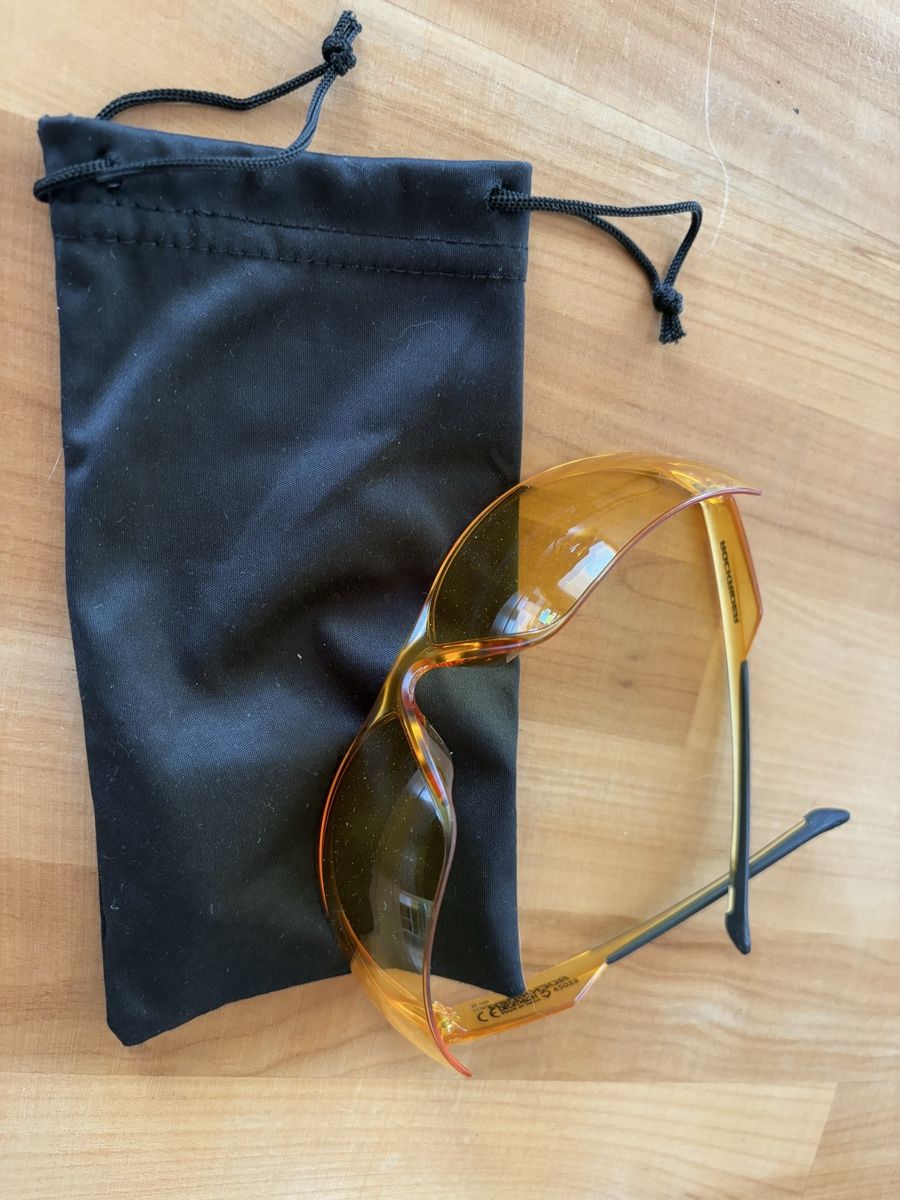 Occhiali & Lenti: Sport Brille gelbe Gläser – Nuovo (secondo la descrizione) da Rümlang venduto da euqinom16