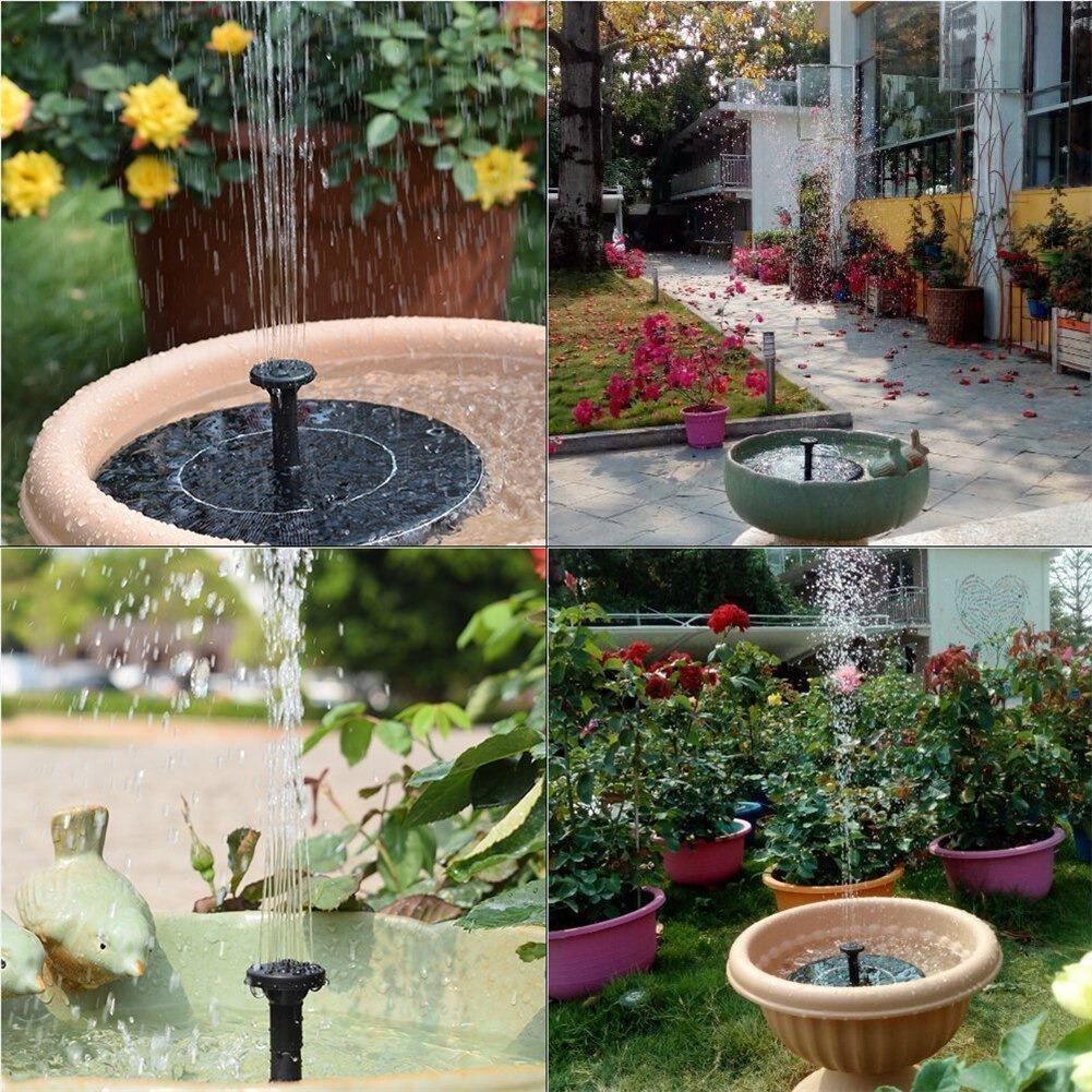 Etangs & Fontaines déco.: MINI SOLAR WASSERBRUNNEN - SPRINGBRUNNEN - TEICH UND GARTEN – Neuf avec emballage d'origine à Kriens par swissgadget 4