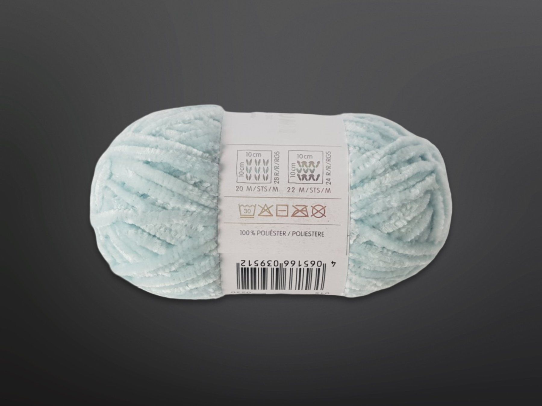 Lana: RICO DESIGN flauschiges Garn Eisblau 8 Stk. – Nuovo (secondo la descrizione) da Suhr venduto da Restwert_Suhr 4