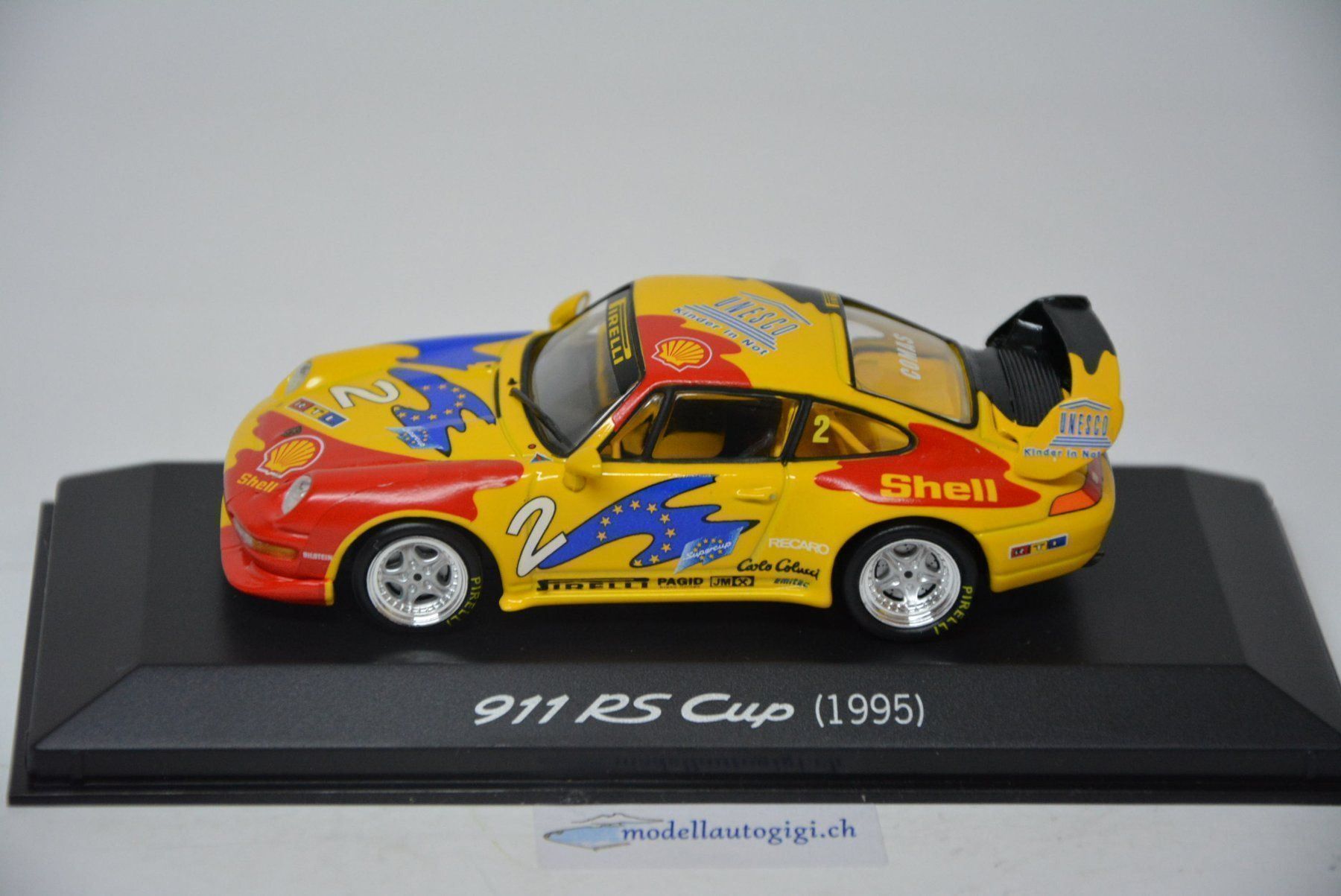 Porsche Modellautos: Porsche 911 RS Cup #2 1995 , 1:43 – Neu und originalverpackt aus Goldach von Feivel9 1