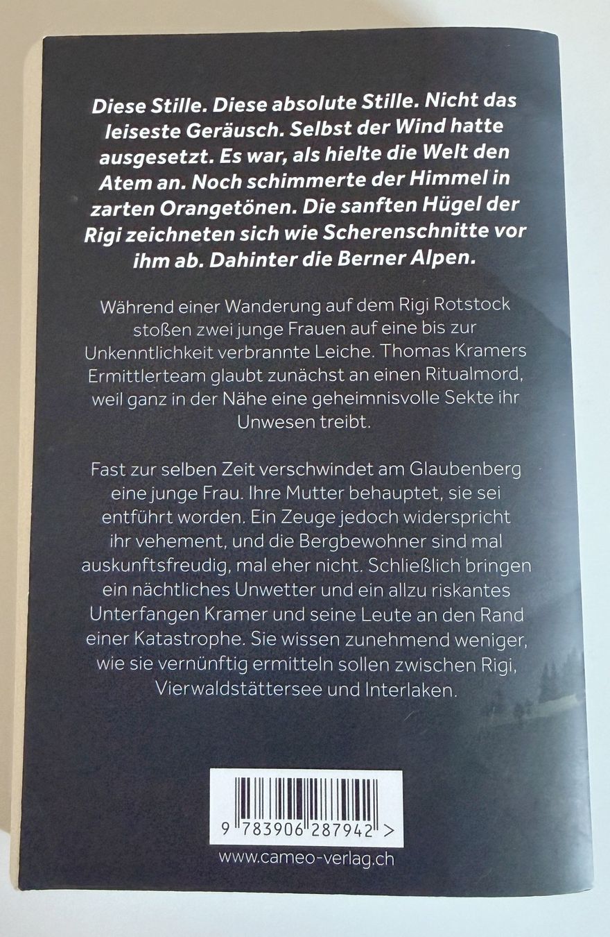 Livres: Silvia Götschi - Krimi - RIGIGEISTER – D'occasion à Samedan par Gischpel25 1