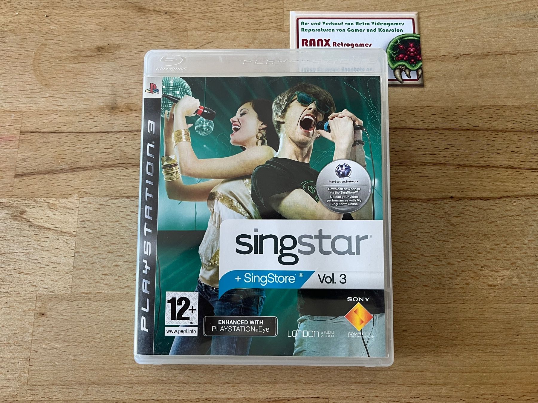 Sony Giochi: Singstar Vol. 3,  PS3, Promo (Vollversion), Karaoke – Usato da Thalwil venduto da ranx