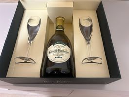 Champagner Canard-Duchene Charles VII Set mit 2 Glasern