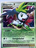 Pokemon Karte Shaymin LV. X DP Black Star Promo 2009