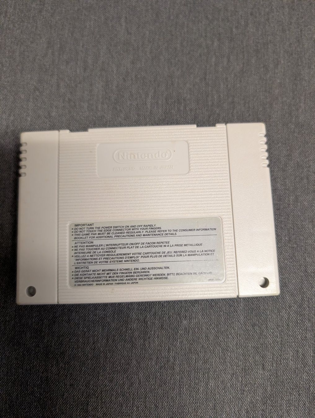 Giochi: Arkanoid doh it again Super Nintendo – Usato da Giubiasco venduto da Ticinerd 1
